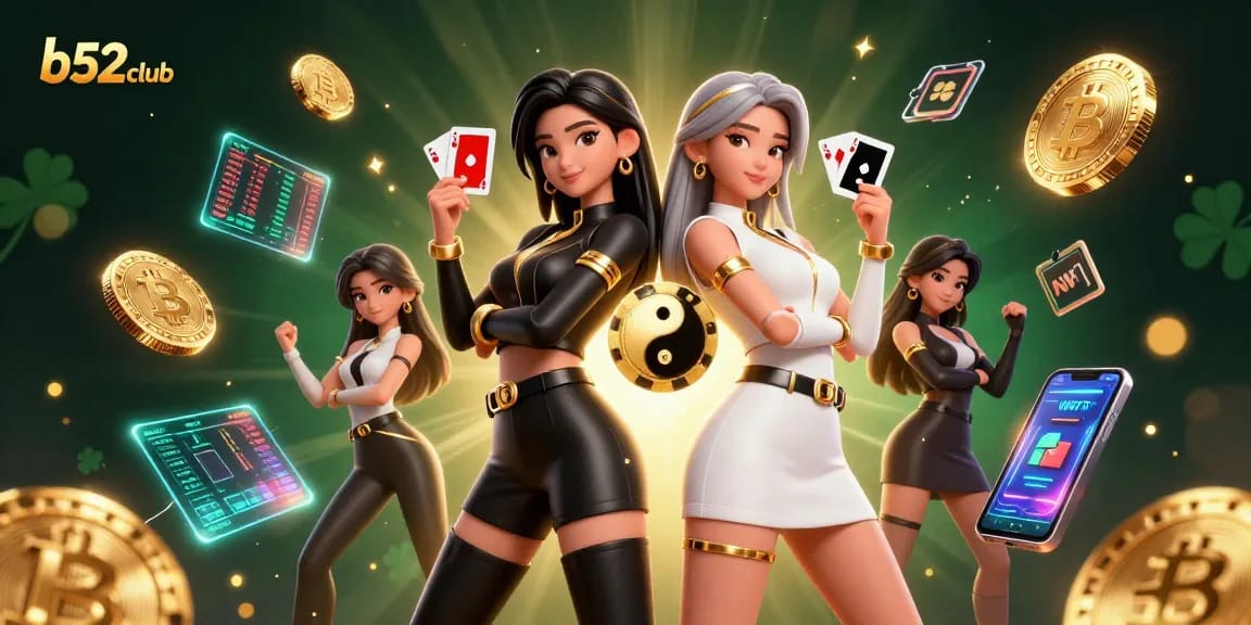 Win big at b52club with twin slots specialists showcasing classic card games.