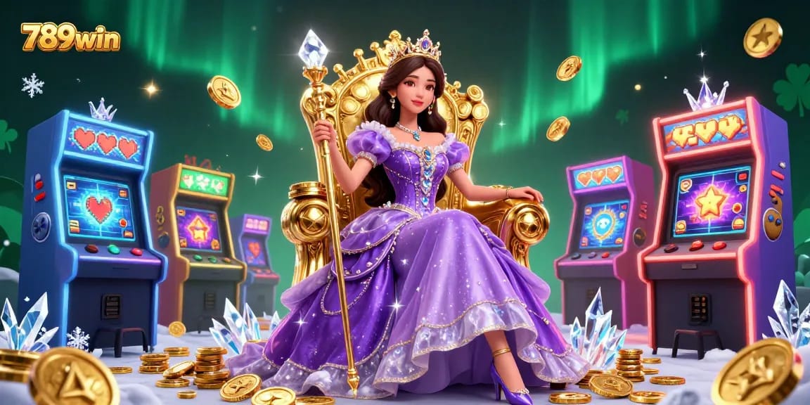 Engage with exciting wins at 789win, showcasing an elegant casino scene filled with games and lavish decorations.