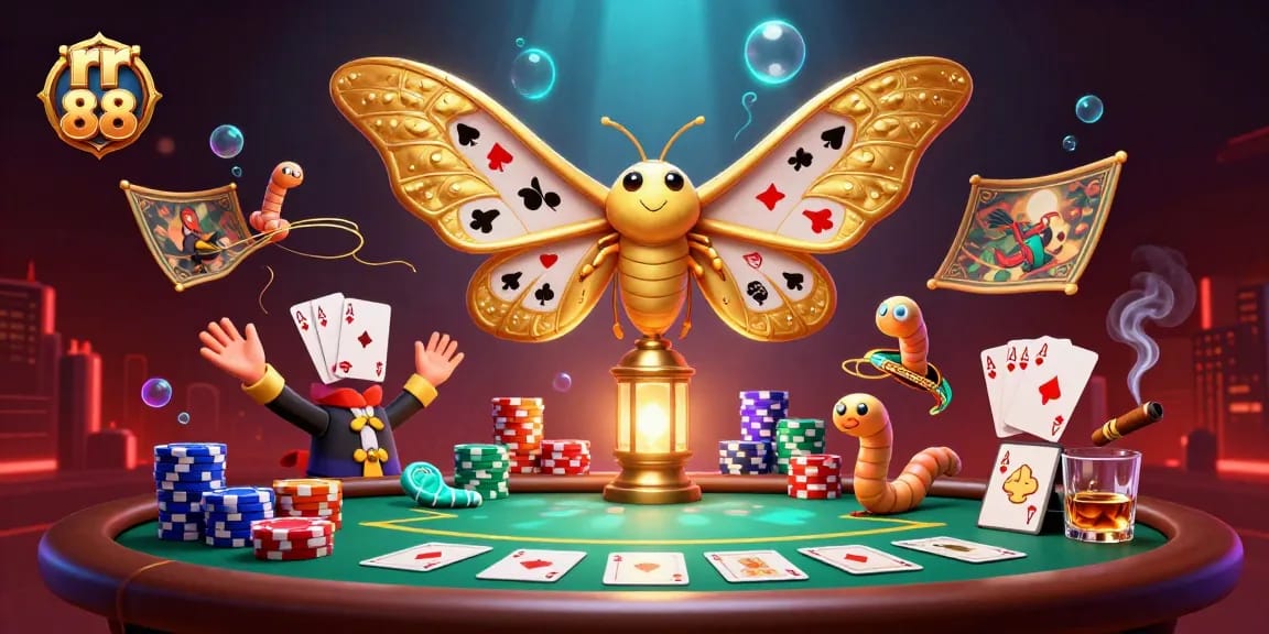 Engage in thrilling games at rr 88 while enjoying vibrant 3D casino illustration.