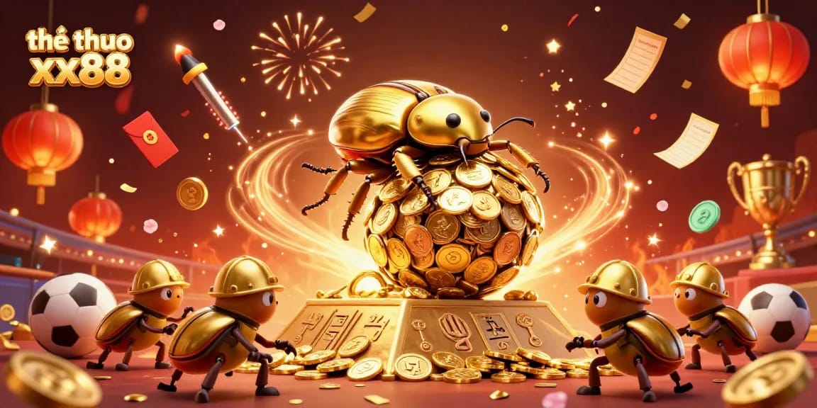 Experience thrilling sports betting action at thể thao xx88 with a vibrant illustration showcasing dynamic betting elements.