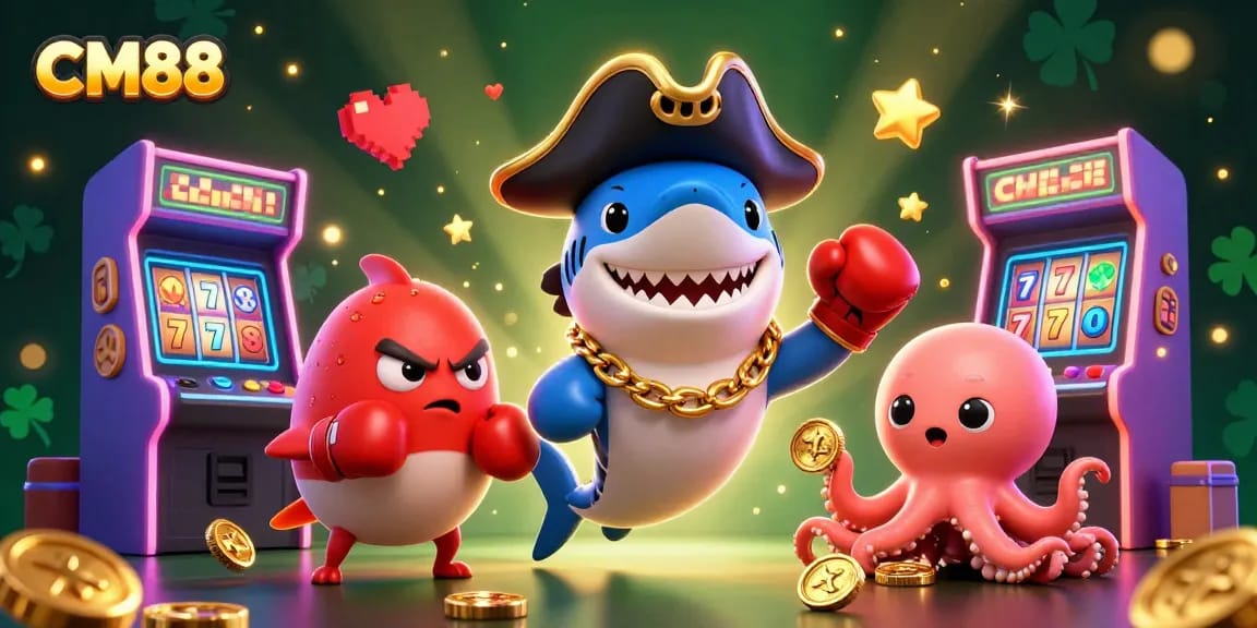 Join the excitement at CM88 with dynamic characters in a 3D casino atmosphere full of games and winning options.