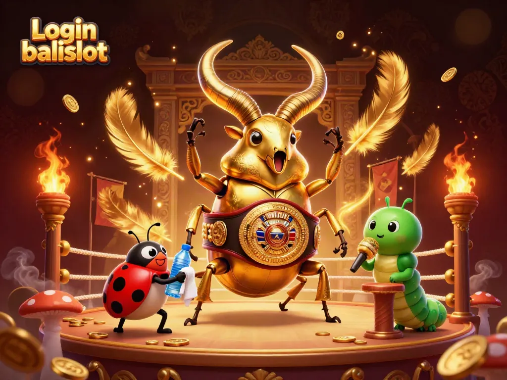 Experience the excitement of Login balislot with colorful characters and dynamic casino elements.
