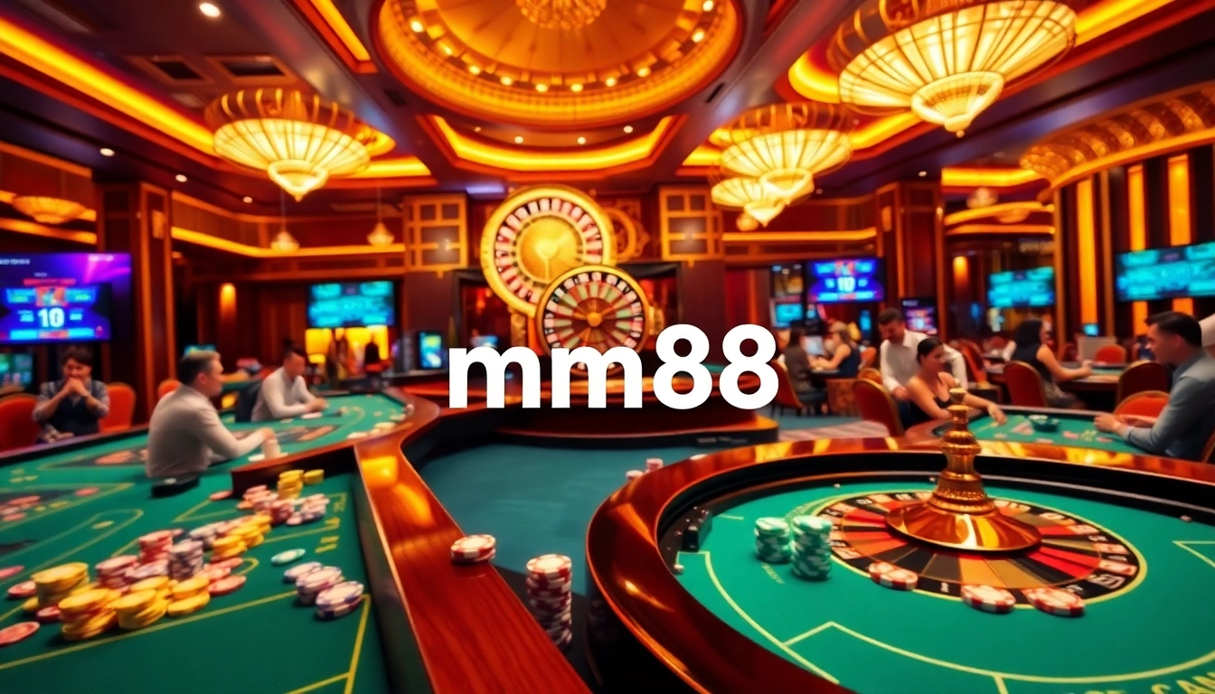 Experience the excitement of gambling at trang chủ mm88 with vibrant casino games and thrilling action.