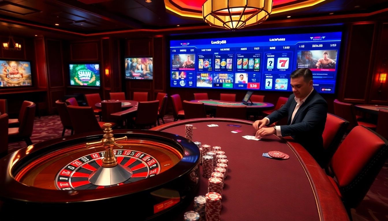 Experience the excitement of Lucky88 uy tín at this luxurious casino table, showcasing thrilling games and betting opportunities.