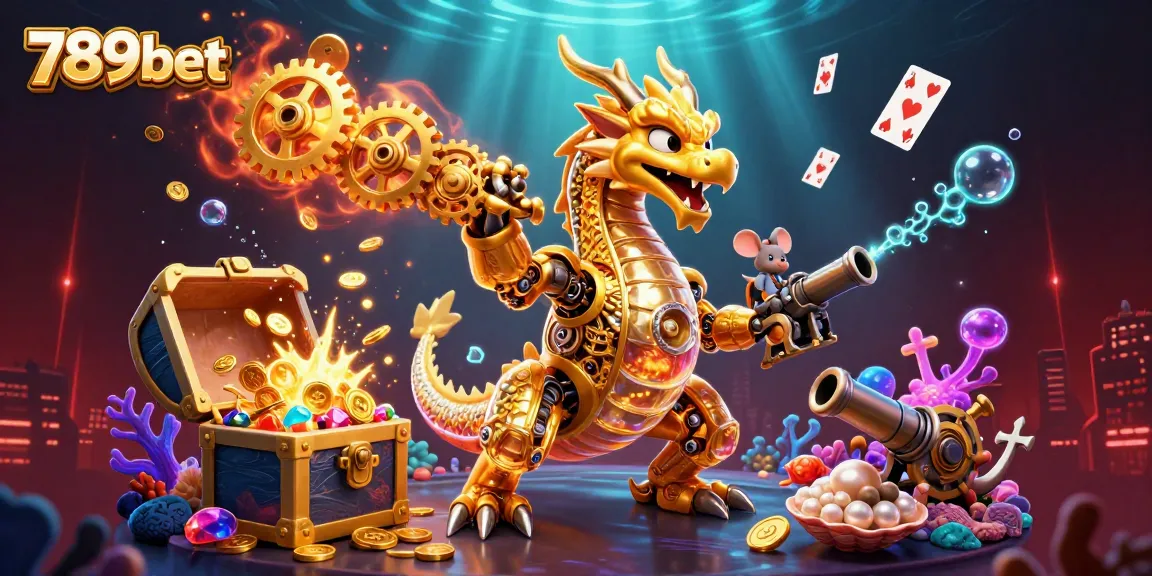 Experience thrilling adventures with 789bet's vibrant casino world filled with gold and excitement!