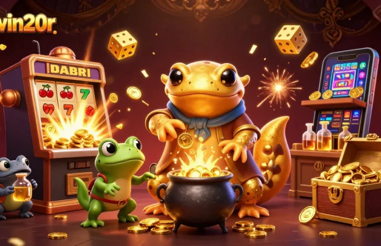 Experience excitement at sunwin20r with vibrant 3D characters and casino elements bursting with life.